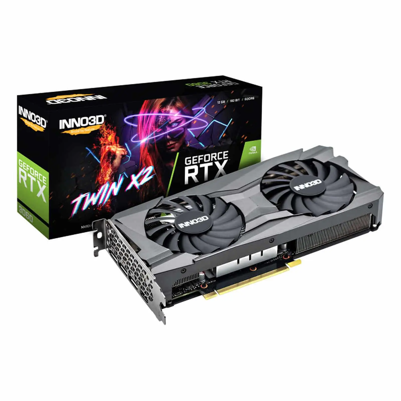 GPU RTX 3060 12GB INNO3D TWIN X2